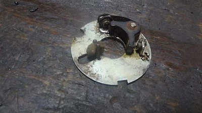 Honda S90 Super S 1968 90 HM777 puntos de encendido del motor placa de montaje Foto 1 de 3