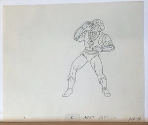 HE-MAN MOTU Original Animation Pencil Production Art Drawing Filmation - Picture 1 of 1