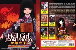 Hell Girl (Season 1 - 4: VOL.1 - 90 End + Live Action Movie) ~ All Region ~ DVD - Bild 1 von 4