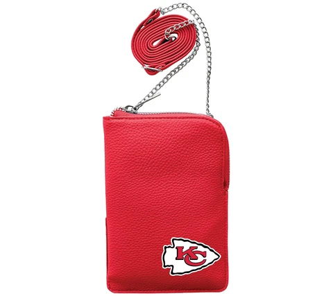 Kansas City Chiefs NFL Pebble Smart Crossbody Purse Cover