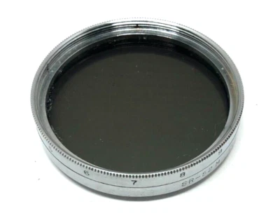 Rare TIFFEN SR-52M 52mm Polarizer Filter USA - Chrome - Image 1 of 4