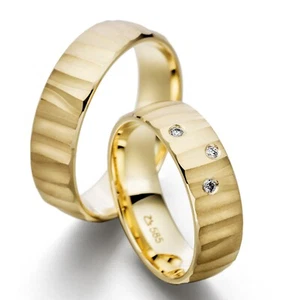 REIF-DESIGN - ELEGANTE TRAURINGE / EHERINGE  - GOLD - GROSSE AUSWAHL IM SHOP - Picture 1 of 1