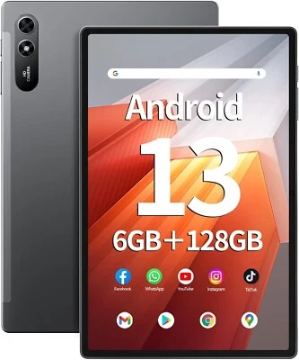 SGIN Tablet 10.1 Inch Android 12 Tablet PC 8GB RAM 128GB Storage - Image 1 of 4