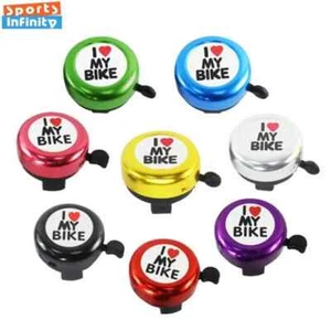 Cute Bicycle Handlebar Bell Alarm Warning Mini Kids Bike Horn Bells Cycling - Picture 1 of 19