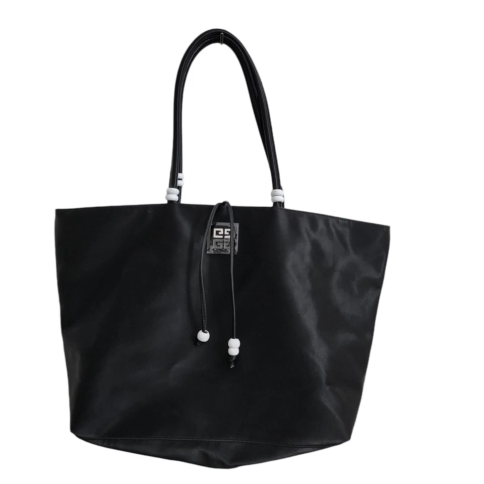 Givenchy Womens Tote Bag Black 100% PVC Parfums Travel Shoulder Bag - Image 1 of 4