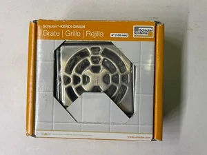 NEU Schluter Kerdi Abflussrost 4" Bronze mit Ölschliff KD4GRKEOB - Bild 1 von 1
