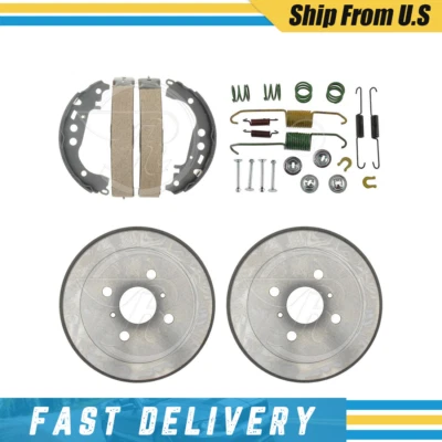 Fits 2002 2003 Toyota Prius Rear Drums Brake Shoes & Hardware Spring Kit - Image 1 of 4