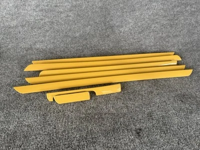 VW Volkswagen MK5 2005-2010 Jetta GLI Fahrenheit Interior Amarillo Kit de molduras *RARO* Foto 1 de 4