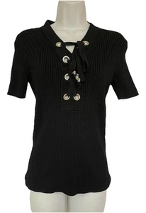 Michael Kors Bluse Größe S Schwarz Top Zustand - Bild 1 von 9