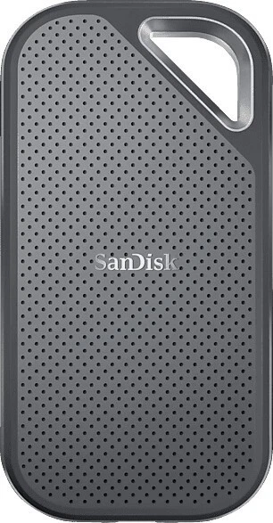 SanDisk Extreme PRO Portable SSD V2 2TB NVMe SDSSDE81-2T00 Externe SSD Grau
