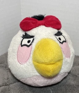 Angry Birds Plüsch Valentines Matilda weißer Vogel 5 Zoll ohne Ton Commonwealth 2011 - Bild 1 von 7