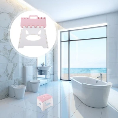  1 stück verdickter Kunststoff-Klapphocker Step Hocker faltbarer Hocker für den - Bild 1 von 4