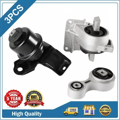 Engine Motor & Trans Mount Fit For 2006-2009 Ford Fusion Mercury Milan 2.3L 3.0L Foto 1 de 4