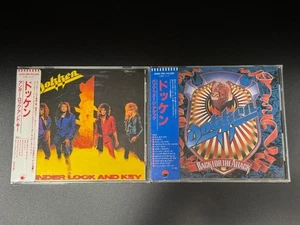 [Excellent] Dokken Under Lock and Key + Back for the Attack First Edition, Obi - Picture 1 of 8