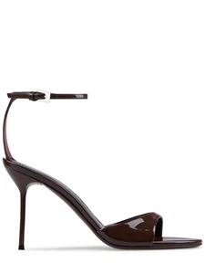 PARIS TEXAS Lidia Black 90mm Sandals New & Authentic - Picture 1 of 1