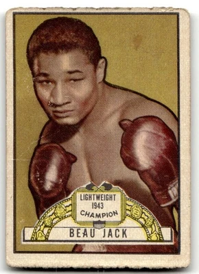 1951 Topps Ringside #22 Beau Jack Boxing VG-VGEX (tape) NO RESERVE! - Image 1 of 2