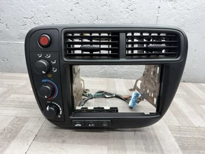 1999 2000 99 00 HONDA CIVIC OEM RADIO DASH TRIM BEZEL HEATER AC CLIMATE CONTROL - Picture 1 of 10