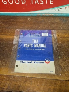 1964 United Delco TBA Parts Manual w/Tune-up Specifcations - Picture 1 of 8