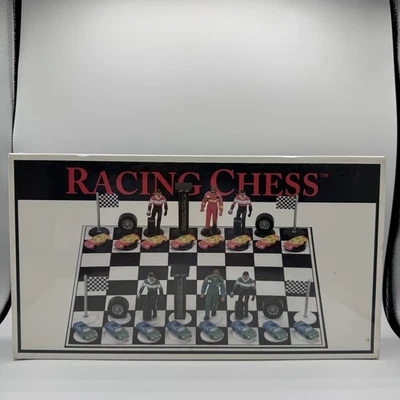 2001  Racing Chess Set Big League Promotions Race Car Chess Game. Sealed - Image 1 of 4