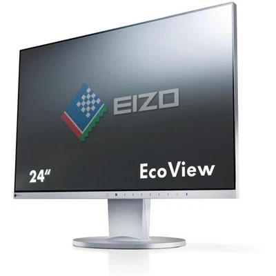 Eizo EV2455 Computer Monitor 24 Zoll mit Lautsprecher HDMI Displayport PC Pivot - Bild 1 von 4