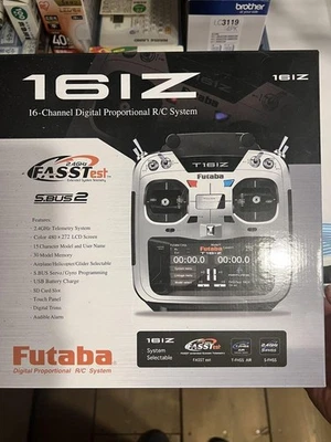 Futaba 16IZ 16-Channel Digital Proportional R/C Transmitter for Helicopters - Image 1 of 4