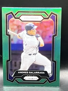 ANDRES GALARRAGA - 2024 Panini Prizm - #14 Green Prizm - Bild 1 von 3