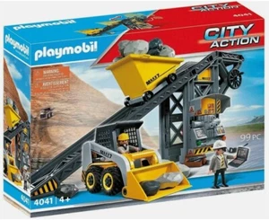 Playmobil City Action 4041 - Conveyor with Mini Excavator NEW - FREE SHIPPING - Picture 1 of 1
