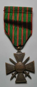 Dekoration - Kriegskreuz 1914/1918 VERDUN 1 Zitatstern Bronze - Bild 1 von 2