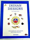 Treasure Chest INDIAN DESIGNS Jewelry Arts Crafts 1985 64pg book Connie Asch