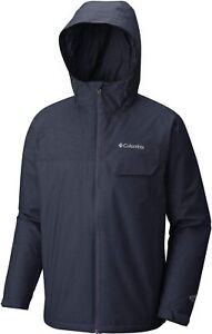 Columbia Men Outdoor Jacket, Huntsville Peak Novelty Jacket Dark Blue, S
