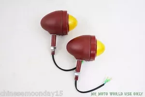 CJ750 - bullet turning signals lights 2 pcs RAW 12V bulb - Picture 1 of 1