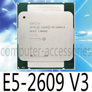 Intel Xeon E5-2609 V3 1.9GHz 6 Core 15MB SR1YC LGA2011-3 85W CPU Processor - Picture 1 of 1