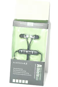 Athlete Wireless Bluetooth Headphones SILVER/CHROME - Picture 1 of 2