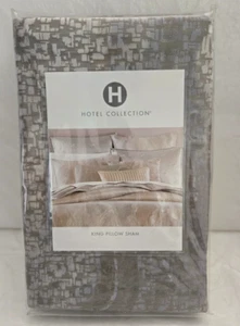 Hotel Collection Terra King Pillow 1-Sham 20" x 36" Gray - Picture 1 of 2