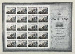 US stamps SC# 4952 Pane of 20 Battle of New Orleans - Picture 1 of 1