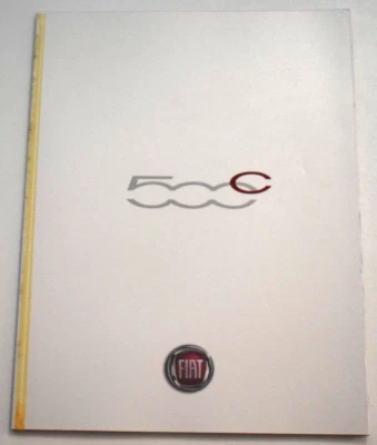 FIAT 500C CABRIOLET UK SALES BROCHURE JUNE 2009 inc. 500byDIESEL - Image 1 of 4