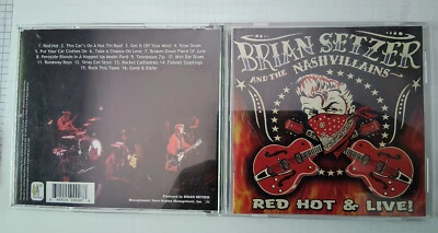 Brian Setzer and the nashvillains red hot & LIVE  CD - Bild 1 von 2