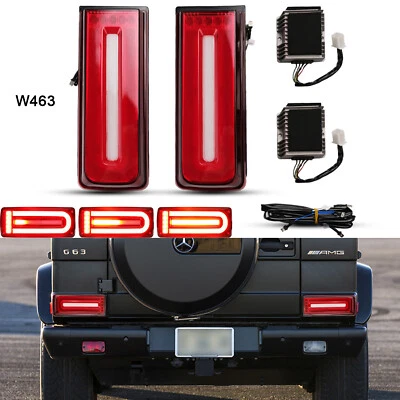 W463 LED Tail Light Signal For 1999-2018 Mercedes Benz G500 G550 G55 AMG G-Wagon - Image 1 of 4