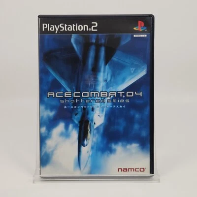 ACE COMBAT 04 Shattered Skies namco PS 2 Games  Sony Playstation 2 CIB Japan  - Image 1 of 4