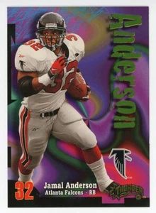 Skybox Thunder #116 1998 Jamal Anderson casi nuevo+ - Imagen 1 de 2