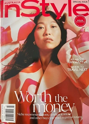 InStyle Australia Magazine Winter 2023 Special Issue All About Awkwafina - Image 1 of 3
