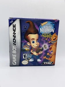 GBA Nintendo Game Boy Advance Jimmy Neutron Boy Genius CIB VTG Nickelodeon Retro - Picture 1 of 9