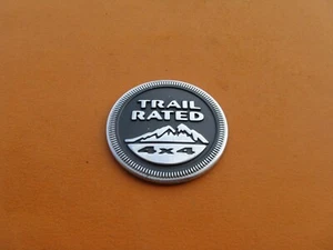 JEEP TRAIL RATED 4X4 GRAND CHEROKEE LIBERTY COMMANDER COMPASS EMBLEM LOGO A42216 - Picture 1 of 3