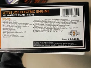 MTH 80-2037-1 Milwaukee Road Little Joe Electric with Proto-Sound 3.0 - Picture 1 of 8