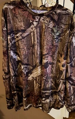 Red Head Mens 3X Camo Pull Over Light weight long sleeve Rugby - Image 1 of 3