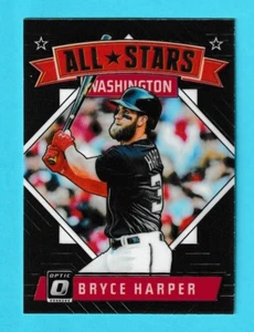 2018 Panini Donruss Optic All-Star Bryce Harper Washington Nationals #173 - Picture 1 of 2