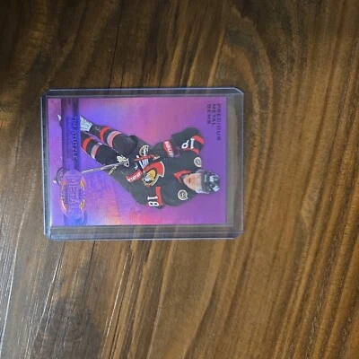 2020-21 Upper Deck Tim Stutzle Purple #UD-TS PMG 211/250 RC PSA 8 NM-MT🔥 - Image 1 of 4