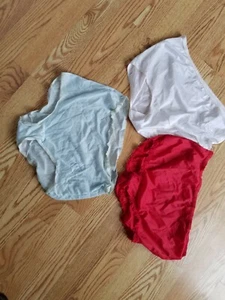 Vintage size 14 panties with lace design 3 pair new old stock - Picture 1 of 4