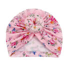 Baby Bonnet Cute Big Knot Keep Warm Infant Girls Beanie Cap Printed Hat Unisex