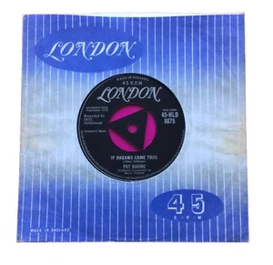 E977 If Dreams Come True, Pat Boone, 7"45rpm Single, Excellent Condition - Picture 1 of 4